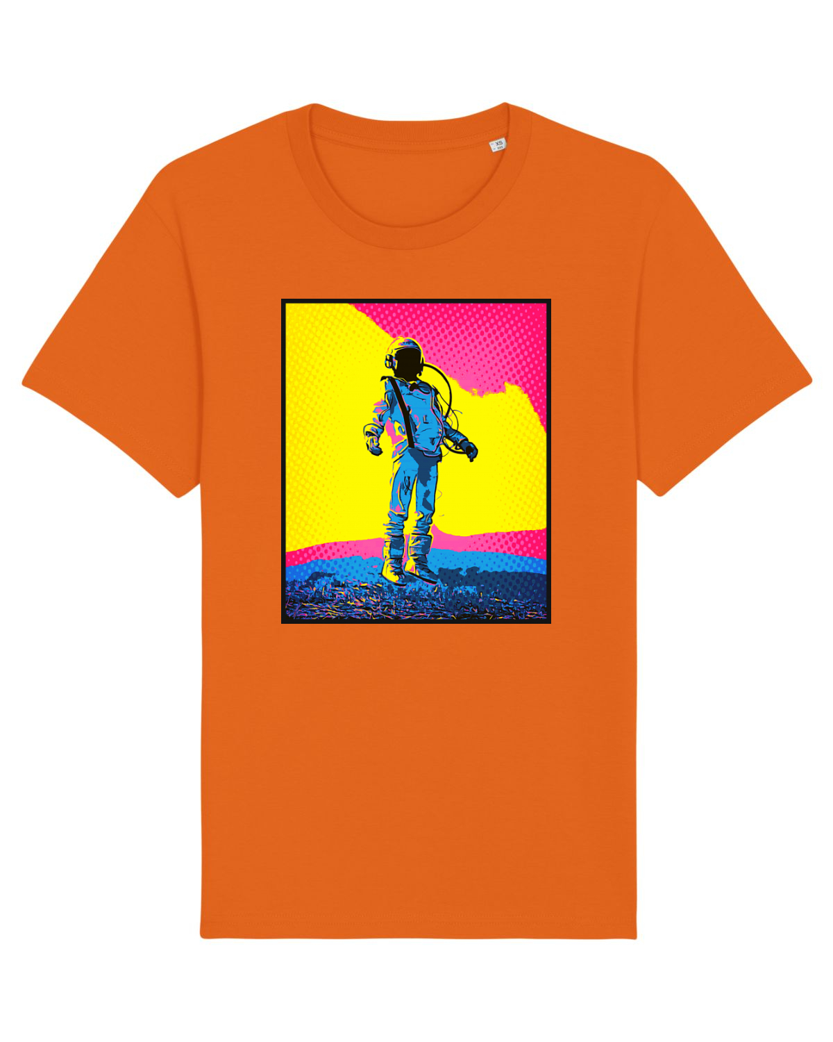Tricou mânecă scurtă Unisex Rocker Bright Orange