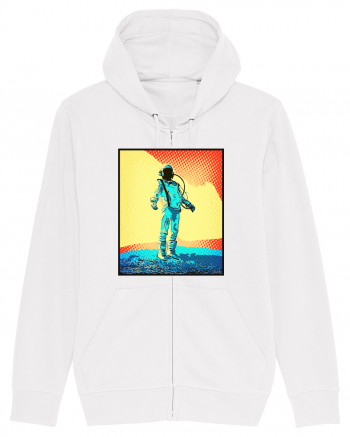 Retro Astronaut  White