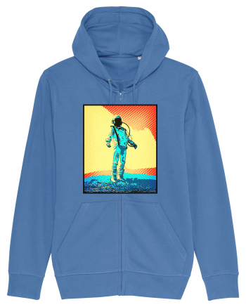 Retro Astronaut  Bright Blue