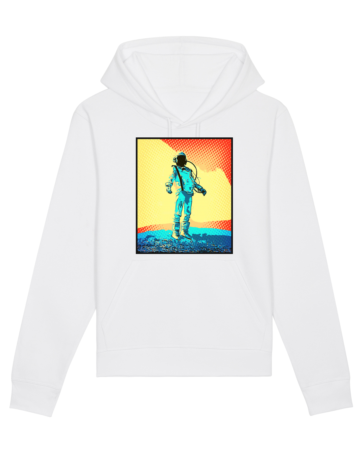 Hanorac Unisex Drummer White