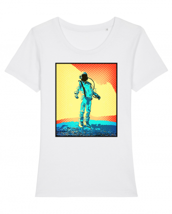 Retro Astronaut  White