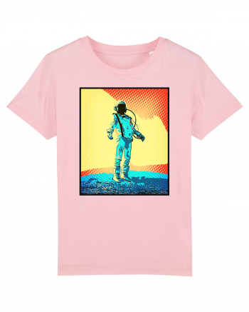 Retro Astronaut  Cotton Pink