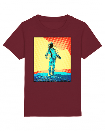 Retro Astronaut  Burgundy