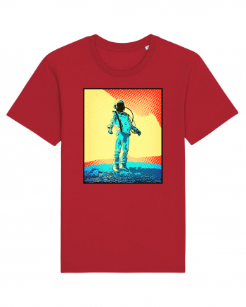 Retro Astronaut  Red