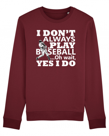 BASEBALL Burgundy