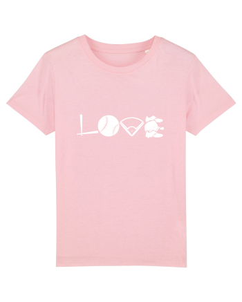 BASEBALL Cotton Pink