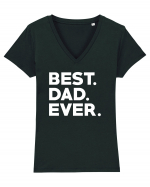 BEST DAD Tricou mânecă scurtă guler V Damă Evoker