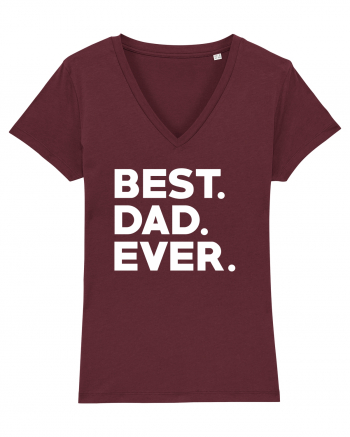 BEST DAD Burgundy