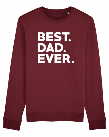 BEST DAD Burgundy