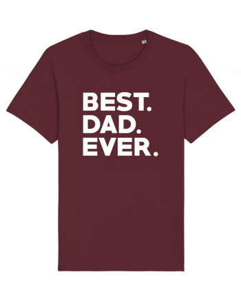 BEST DAD Burgundy