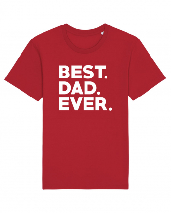 BEST DAD Red