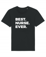 BEST NURSE EEVER Tricou mânecă scurtă Unisex Rocker