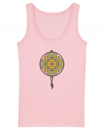 Yoga Mandala in Dreamcatcher Cotton Pink