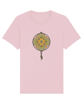 Yoga Mandala in Dreamcatcher Cotton Pink