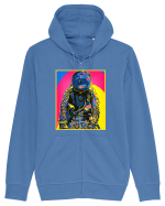 Retro Astronaut  Hanorac cu fermoar Unisex Connector