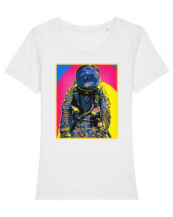 Retro Astronaut  White