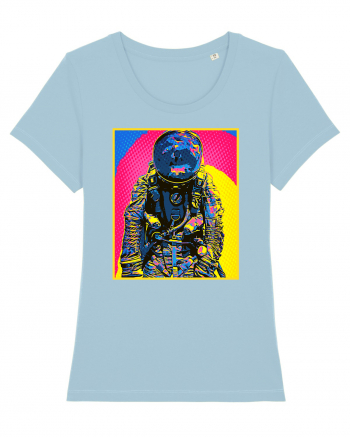 Retro Astronaut  Sky Blue