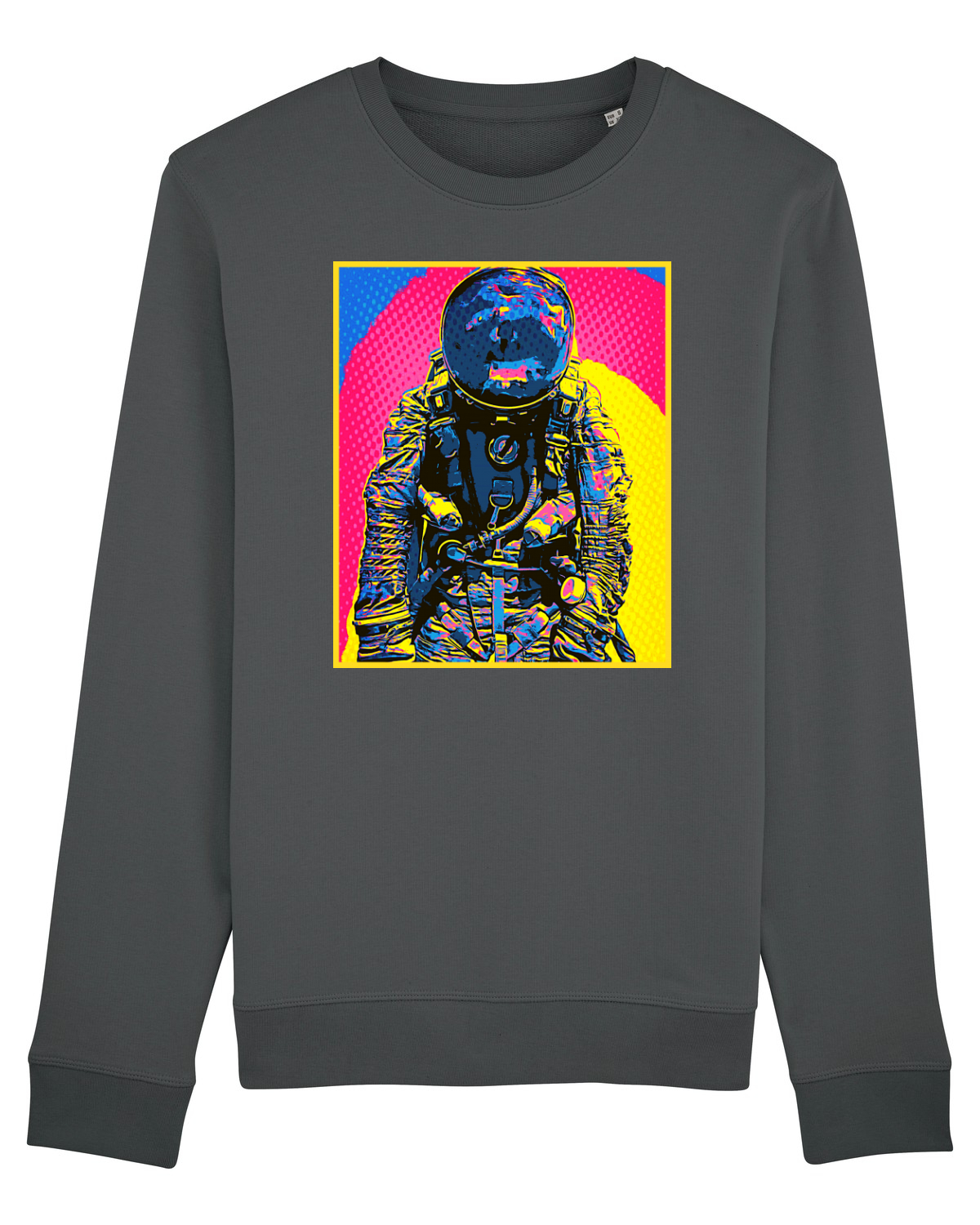 Bluză mânecă lungă Unisex Rise Anthracite