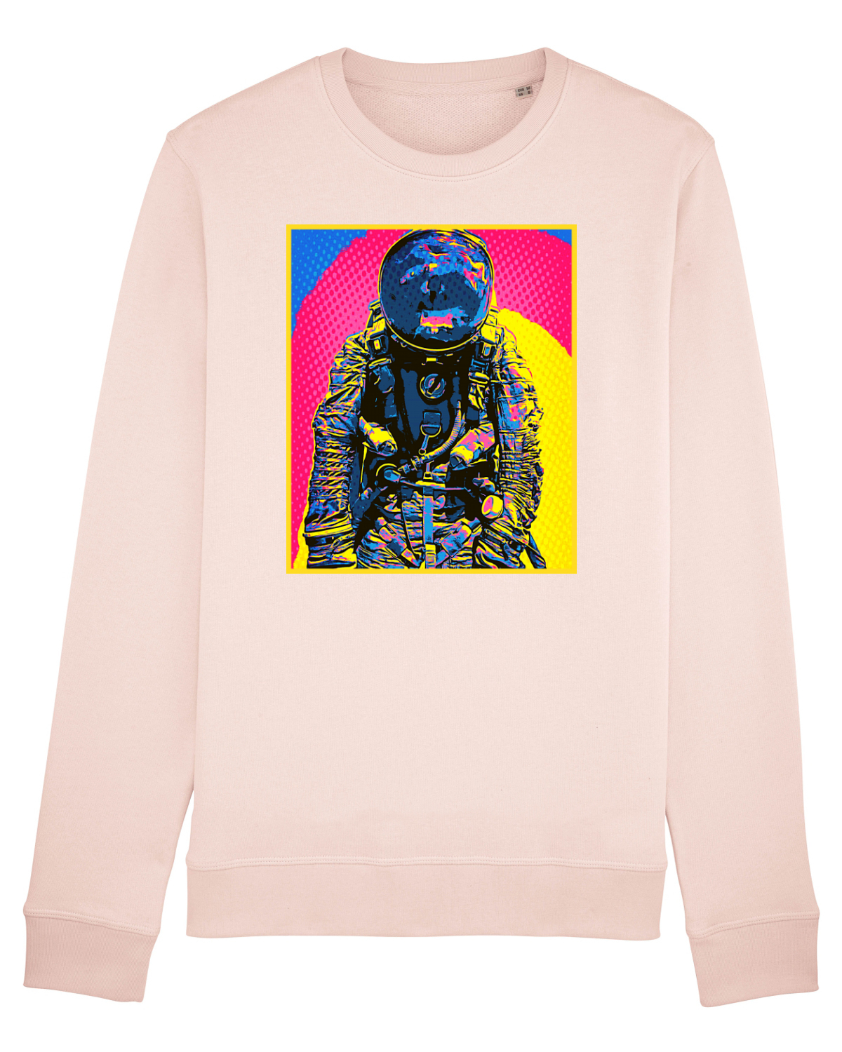 Bluză mânecă lungă Unisex Rise Candy Pink
