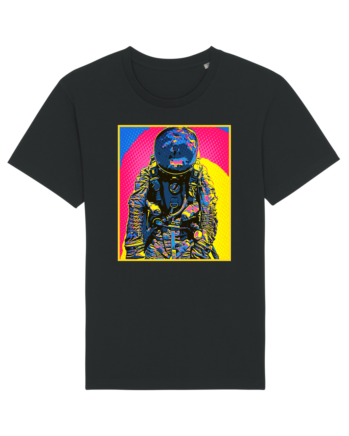 Tricou mânecă scurtă Unisex Rocker Black