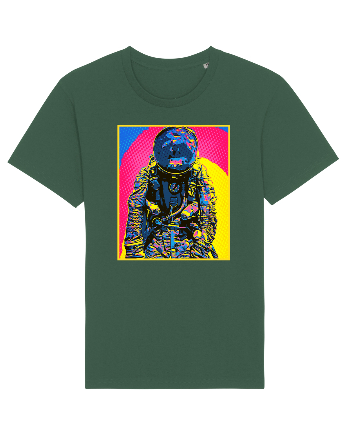 Tricou mânecă scurtă Unisex Rocker Bottle Green