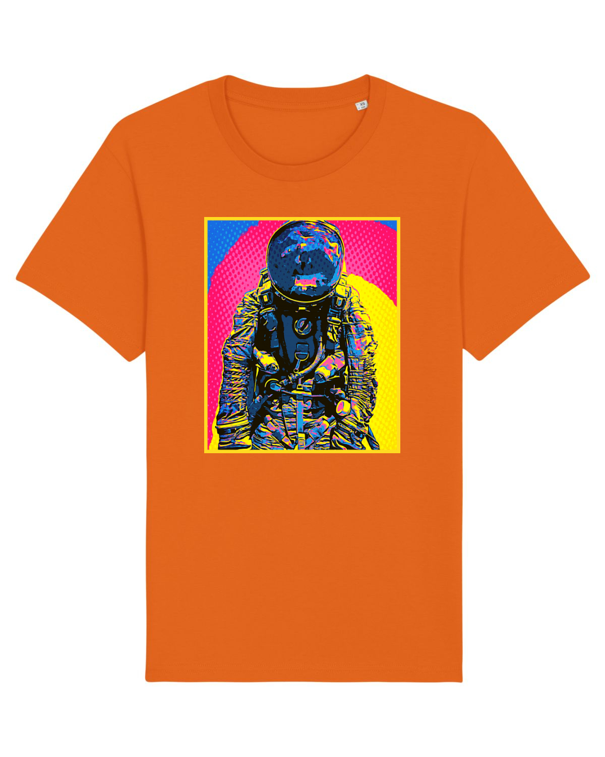 Tricou mânecă scurtă Unisex Rocker Bright Orange
