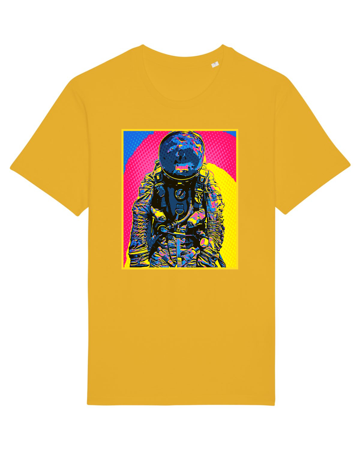 Tricou mânecă scurtă Unisex Rocker Spectra Yellow