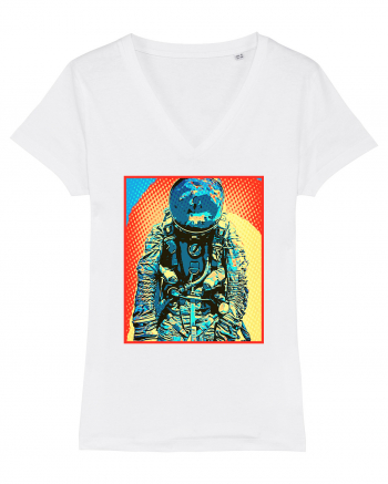 Retro Astronaut  White