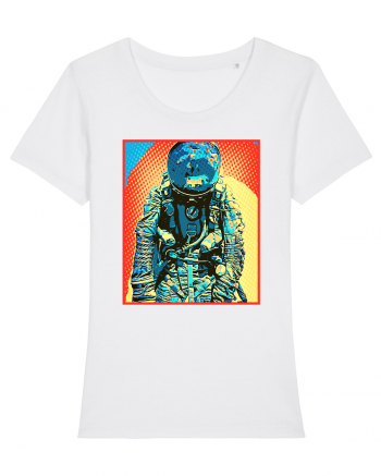 Retro Astronaut  White
