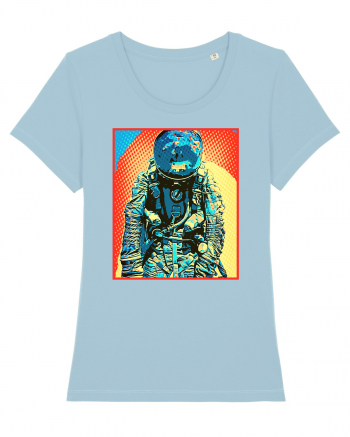 Retro Astronaut  Sky Blue