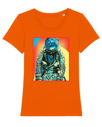 Retro Astronaut  Bright Orange