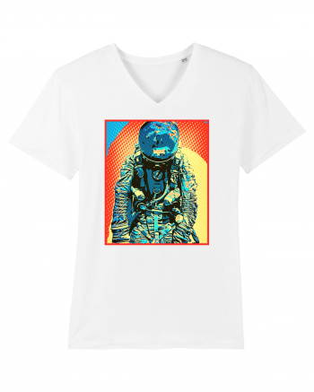 Retro Astronaut  White