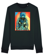 Retro Astronaut  Bluză mânecă lungă Unisex Rise