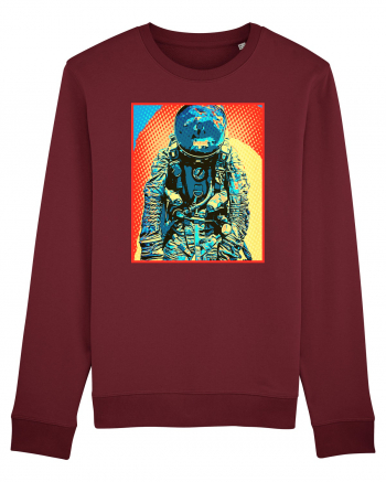 Retro Astronaut  Burgundy