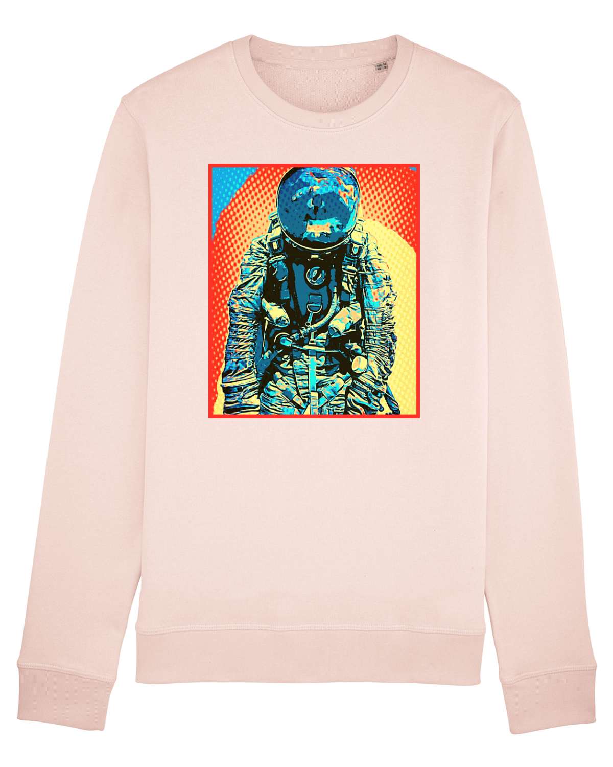 Bluză mânecă lungă Unisex Rise Candy Pink