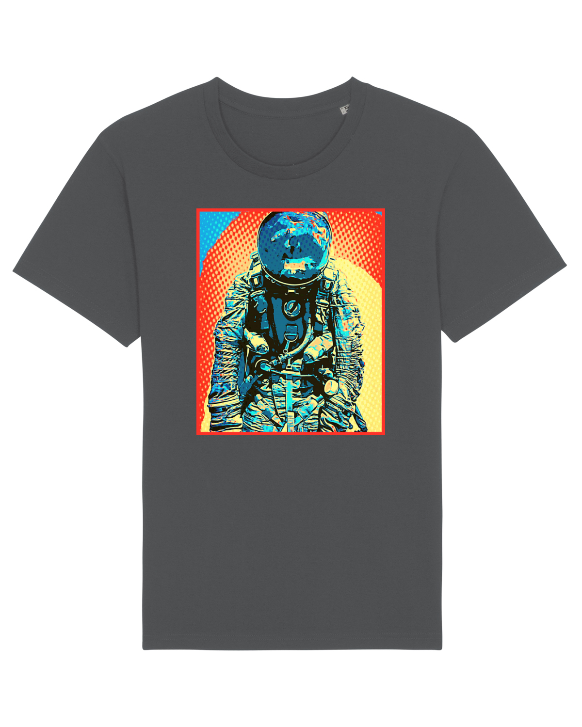 Tricou mânecă scurtă Unisex Rocker Anthracite