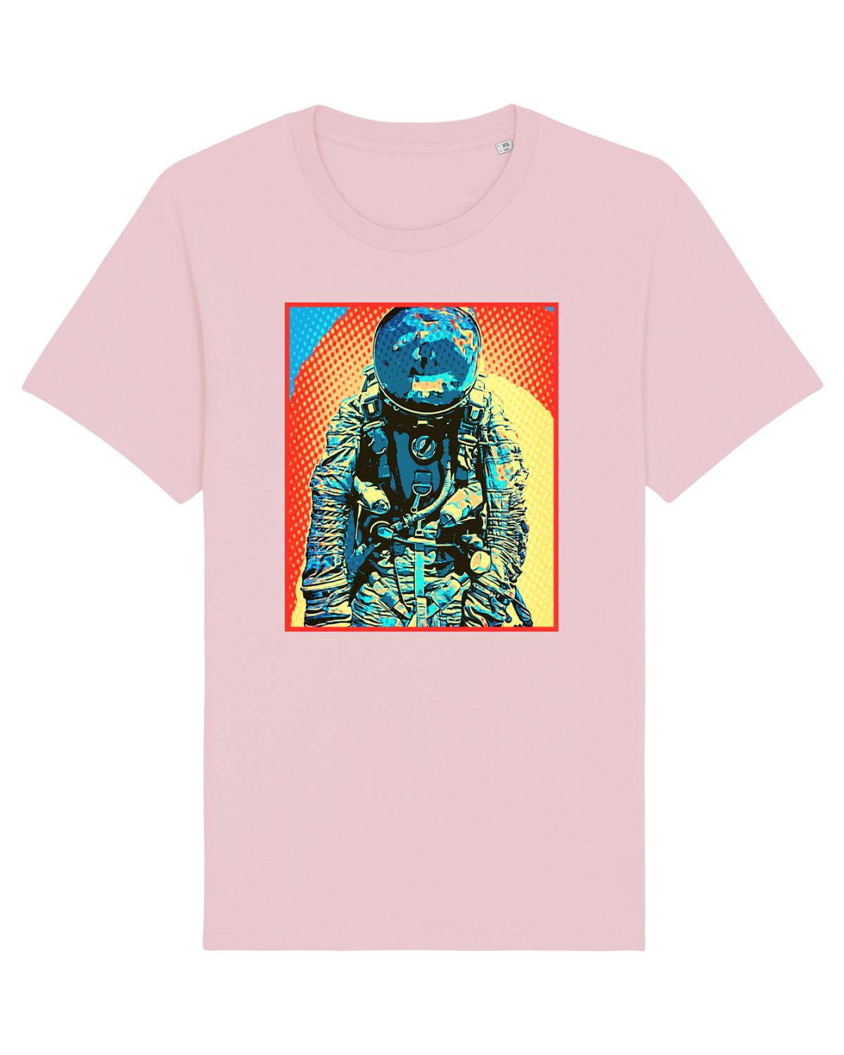 Tricou mânecă scurtă Unisex Rocker Cotton Pink