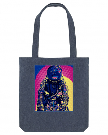 Retro Astronaut  Midnight Blue