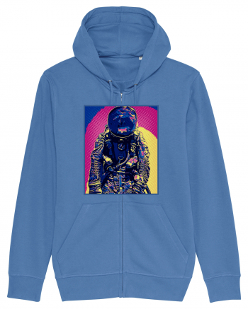 Retro Astronaut  Bright Blue