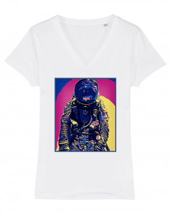 Retro Astronaut  White