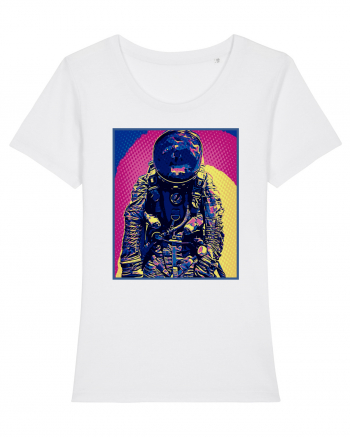 Retro Astronaut  White