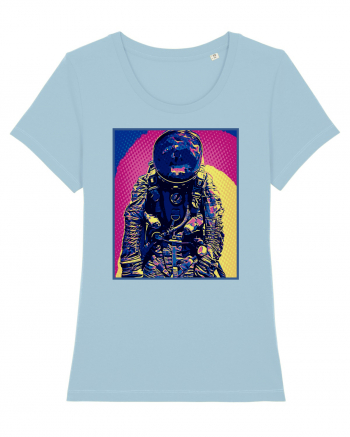 Retro Astronaut  Sky Blue