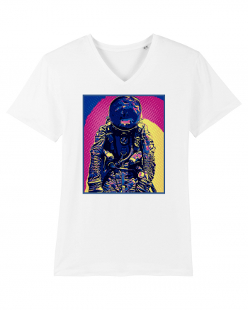 Retro Astronaut  White