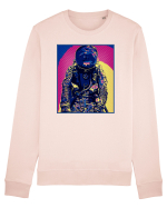 Retro Astronaut  Bluză mânecă lungă Unisex Rise