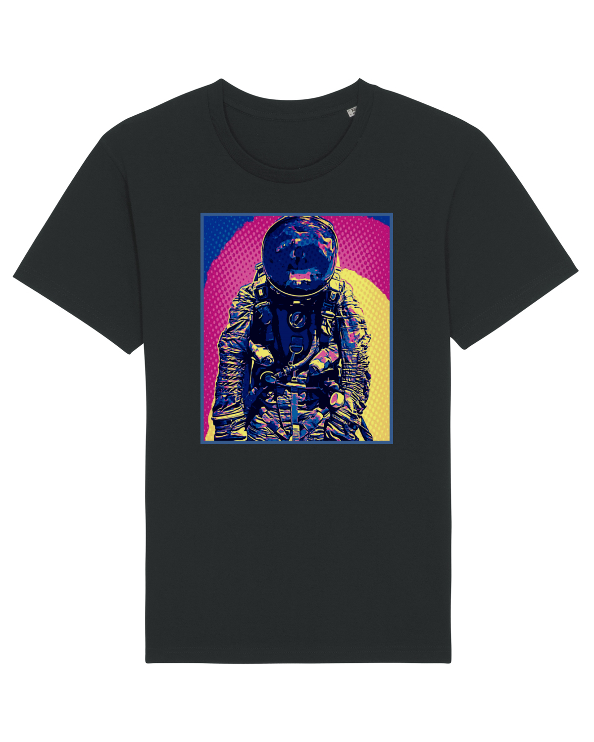 Tricou mânecă scurtă Unisex Rocker Black