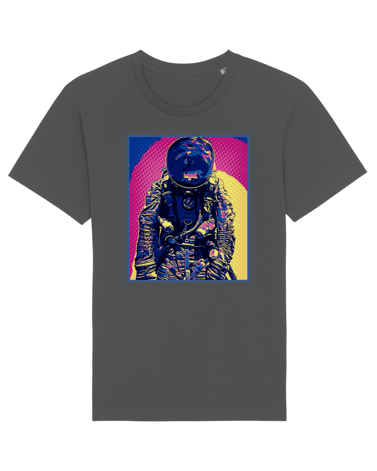 Tricou mânecă scurtă Unisex Rocker Anthracite