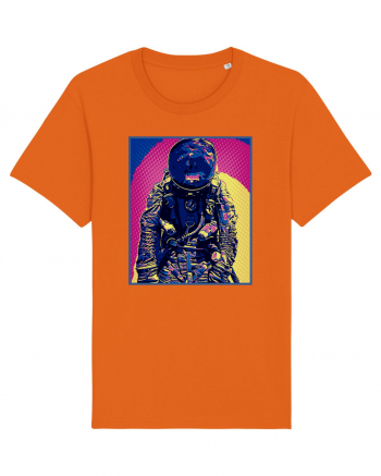 Retro Astronaut  Bright Orange