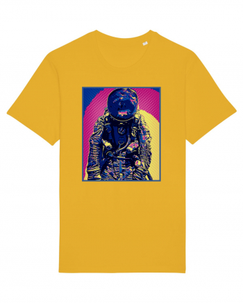 Retro Astronaut  Spectra Yellow