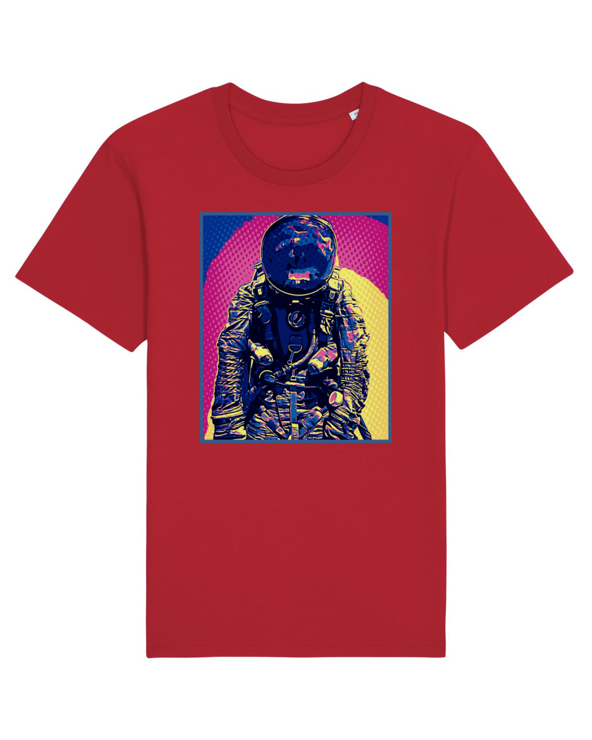Tricou mânecă scurtă Unisex Rocker Red
