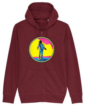 Retro Astronaut  Burgundy